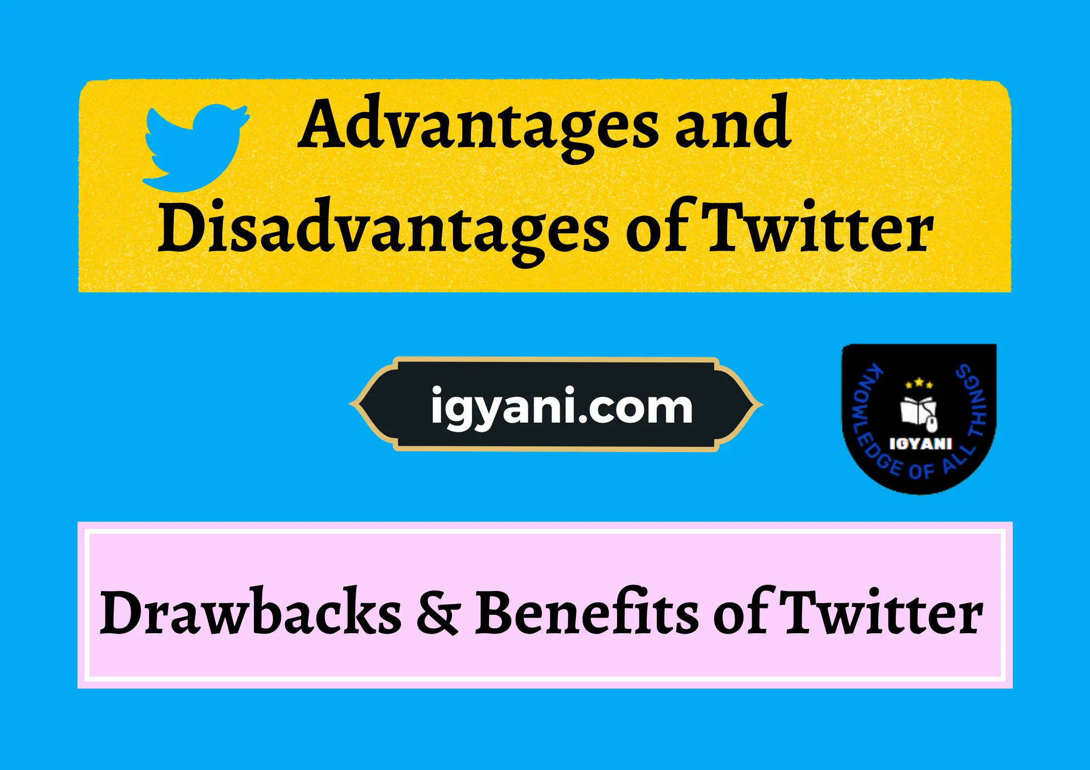 Advantages and Disadvantages of Twitter