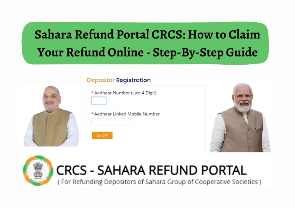 Sahara Refund Portal Crcs How To Claim Your Refund Online Step By Step Guide 2023 Igyani 8692