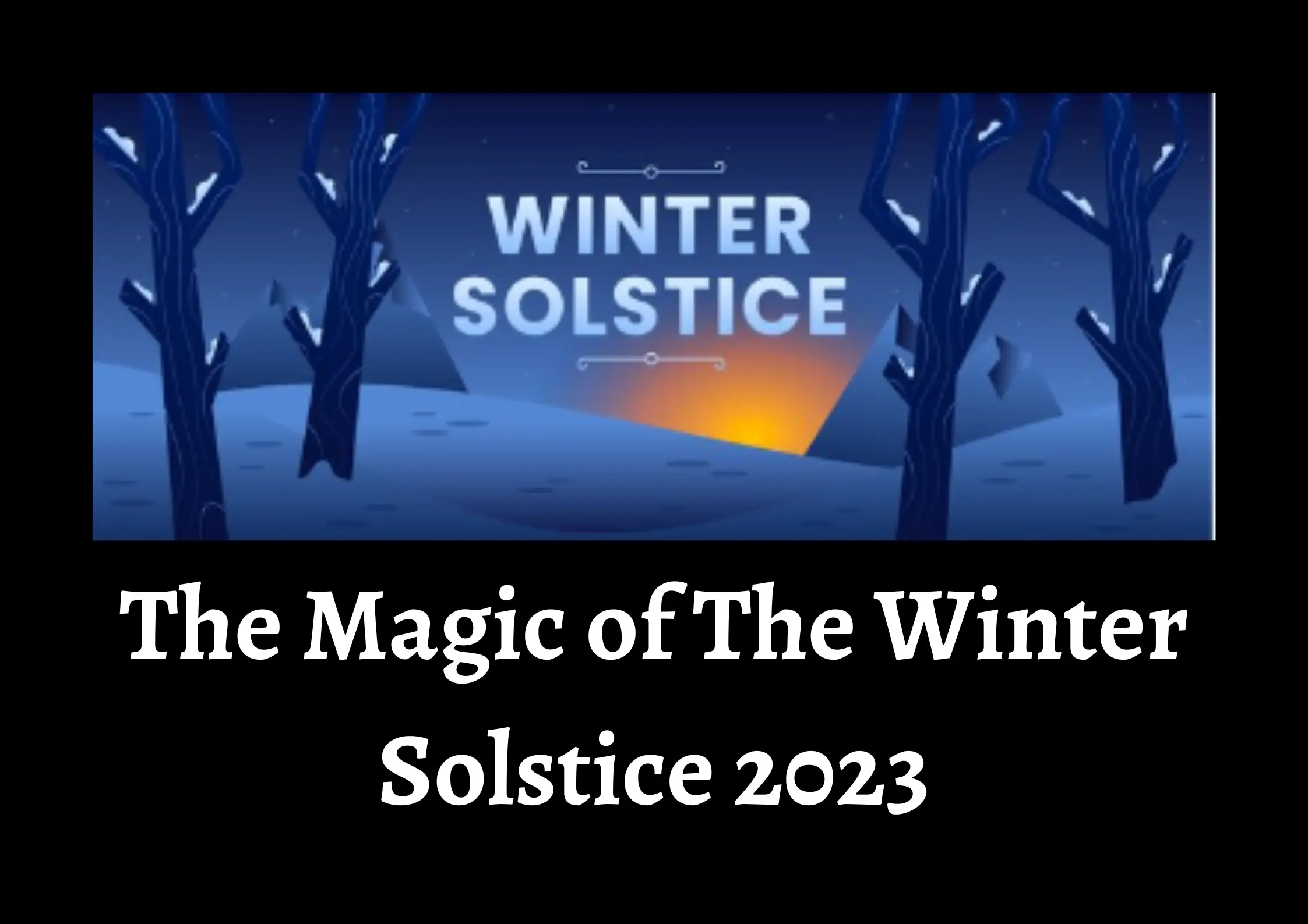 Winter Solstice 2023